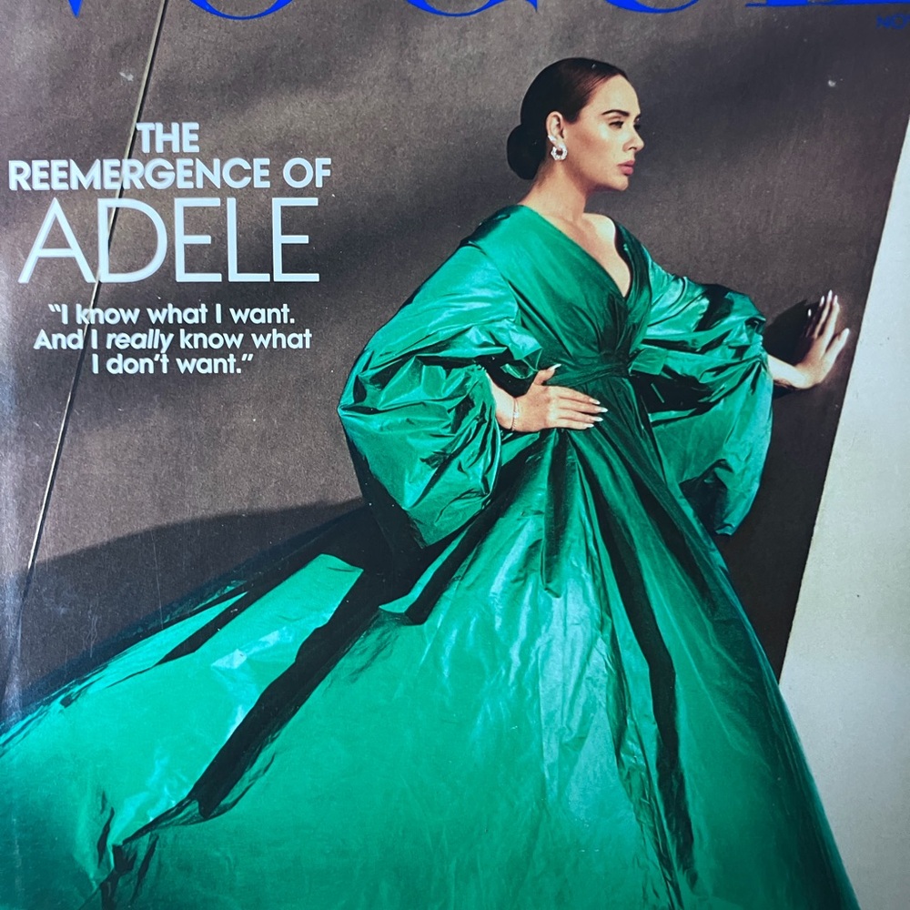 Vogue November 2021 Adele